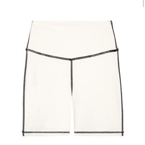 WeWoreWhat Corset Solid-Colored Bike Shorts